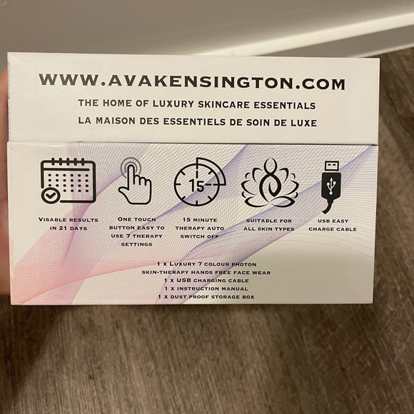 Ava Kensington Luxury 7 Photon Mask (NWT) - Picture 5 of 5